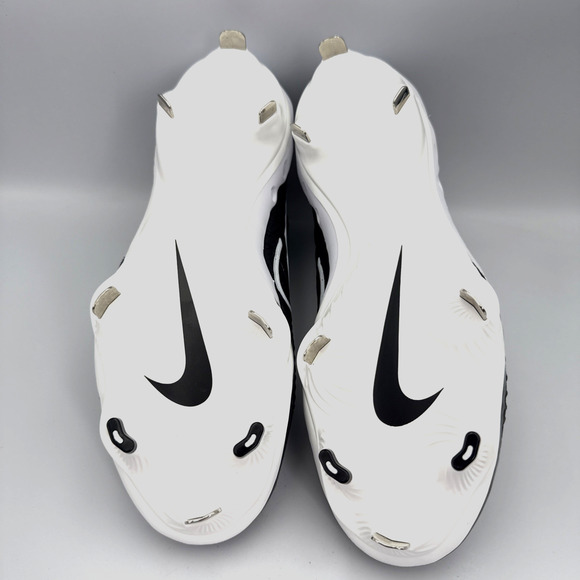 Nike Alpha Huarache NXT Metal Baseball Cleats Men's Size 8 Black DJ6517-001 NWOT - Picture 7 of 11